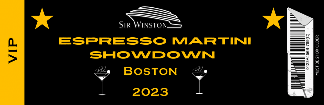VIP Espresso Martini Showdown 2023 Ticket (Includes 8 Tickets)